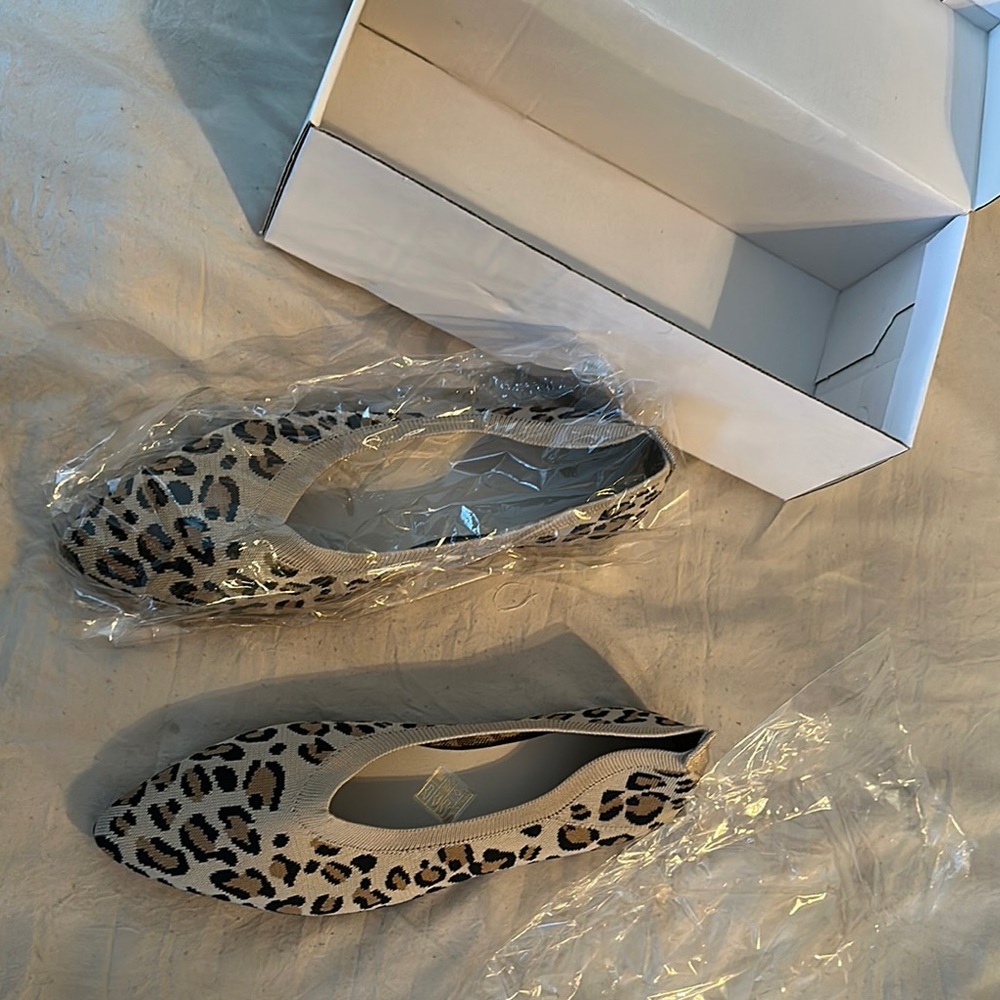 Leopard Print Women's Flats